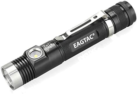 eagletac DX30LC2-SR בסיס נטענת פנס דגם Xp-L היי V3 LED, 1160 אני