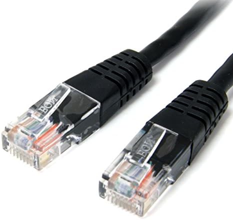 StarTech.com 1 רגל. (0.3 מ') Cat5e כבל Ethernet - Power Over Ethernet - יצוק - אפור - Ethernet, כבל הרשת (M45PATCH1GR)