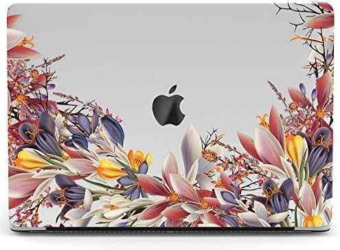 פלא פרא תיק תואם עם ה-MacBook Air 13 inch Pro 15 2019 2018 רשתית 12 11 כיסוי פרחוני 2017 נייד פלסטיק 2020 עיצוב 2018