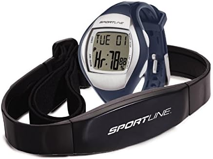 Sportline Duo 1010 נשים שימוש כפול לפקח על קצב לב עם שירות מלא, שעון הכרונוגרף וטיימר