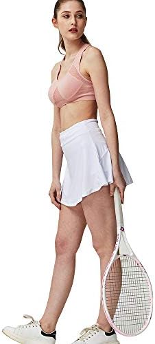 Sobrisah לנשים קל משקל אתלטי Skort יבש מהירה תרגיל פעיל טניס, גולף, ריצה חצאית עם כיס